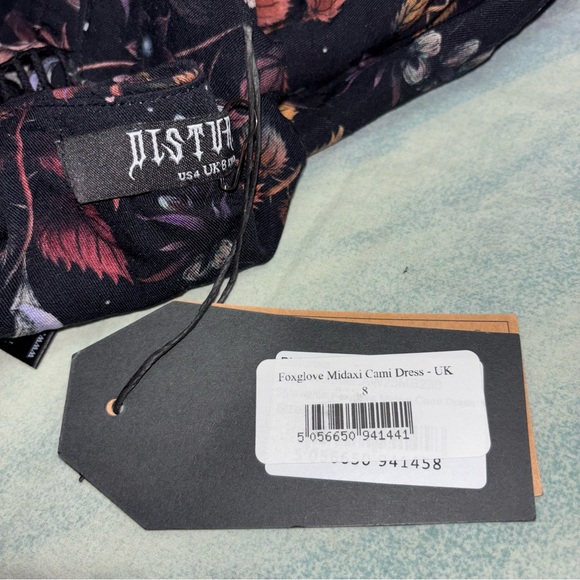 Disturbia Foxglove Midaxi Cami Dress US 4 / UK 8 - Picture 9 of 10